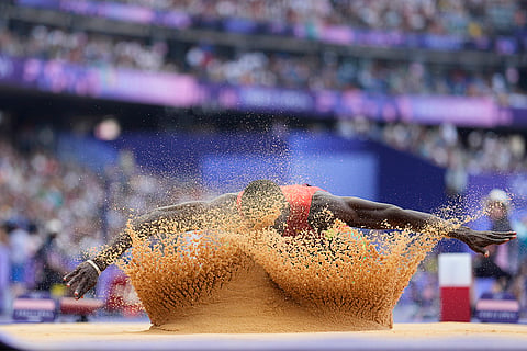 Decathlon long jump 